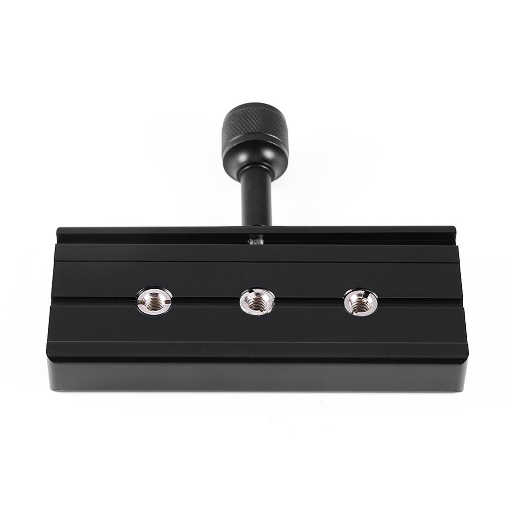 Black QR 120 Clamp Adapter For Quick Release Plate 1 4  3 8  for Arca SWISS RSS Tripod