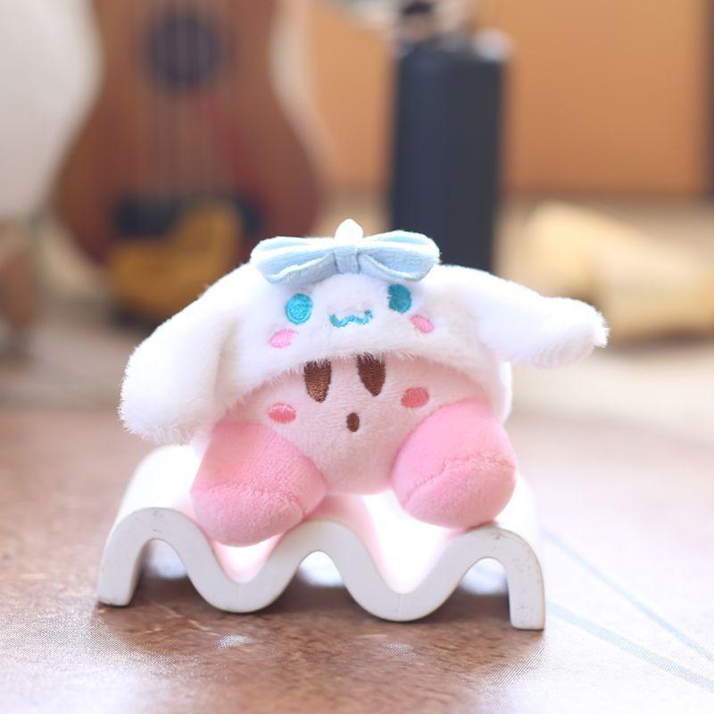 

Плюшевый брелок Sanrio Kirby, игрушка-мягкая игрушка с подвеской-сумкой, подарок для детей Cinnamoroll