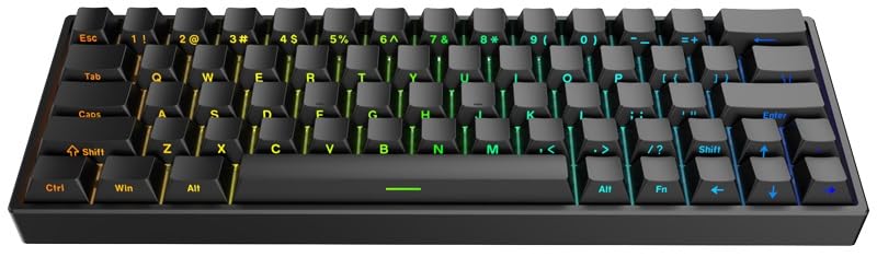 

IROK ND63 PRO Rapid Trigger Magnetic Switch Gaming Keyboard Mechanical Tenkeyless TKL Hot Swap RGB Backlight Polling Rate 8000Hz Key Scanning 4000Hz