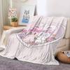 Cartoon Pink E-Esther B-Bunny Blanket Soft and Skin Friendly For Couch Bed Napping Bedspread All Seasons Comforter