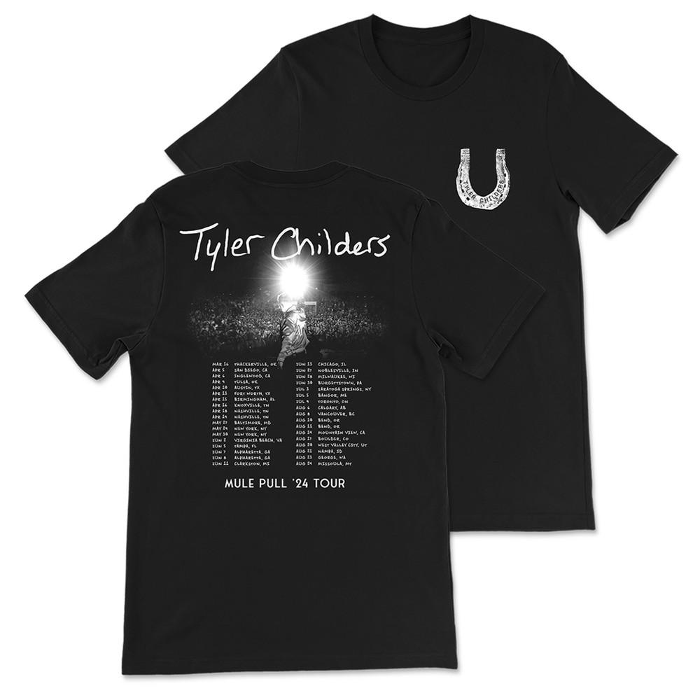 

Tyler Childers 2024 Mule Pull Tour T-Shirt | Custom Print Unisex T-Shirt XXL