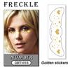 Custom Freckles Face Makeup Patches Sticker Temporary Tattoo Glitter Silver Freckles Face Tattoo