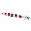 Artificial Baits Fishing Metal Lure Luminous Squid Jigs Lifelike Swimbait with HookRed