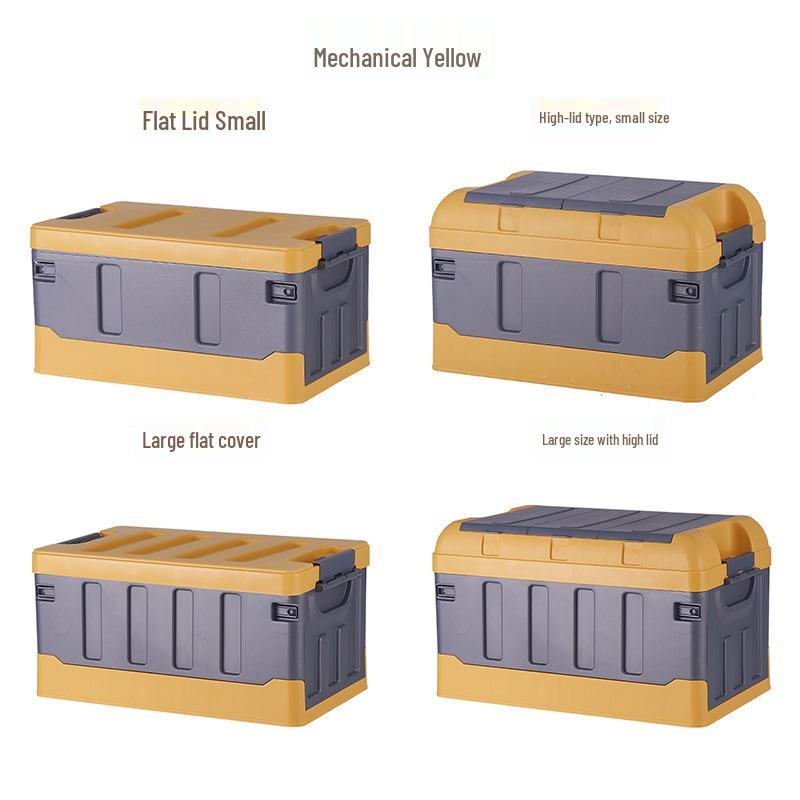 Large Foldable Car Trunk Organizer for Camping, Clothes, and Toys