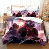 Camion Mostro Cartone Animato Veicolo Cool Fuoristrada Set Biancheria da Letto Camera da Letto Morbido Copriletto Moderno Copripiumino Confortevole Federa Cuscino