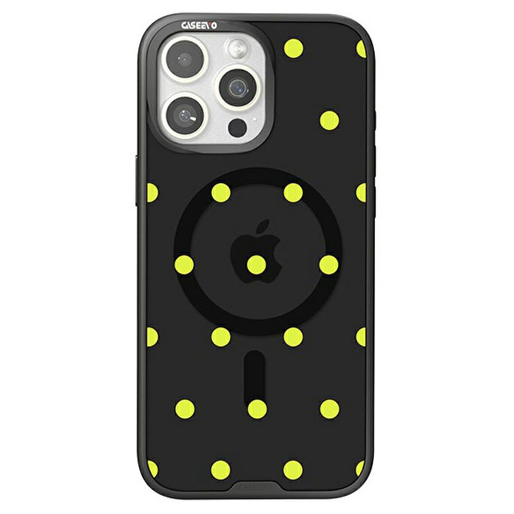 CASEEVO For iPhone 14 Pro Max Case Compatible with MagSafe TPU Acrylic Cover with Interchangeable Dots Backplate
