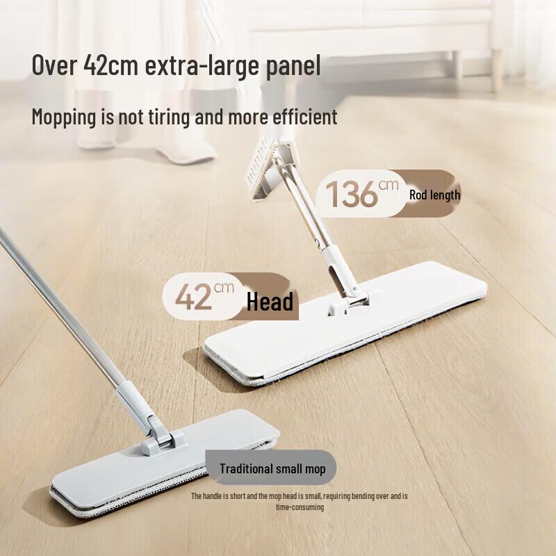 Boyiduo Hands-Free Flat Mop