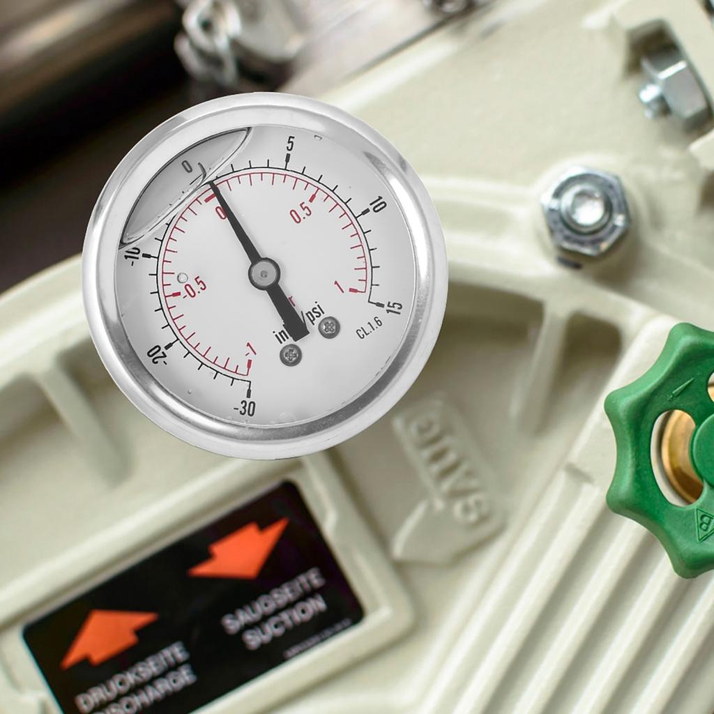 TSPGGZ6041bar 14 BSP Y60 Radial Oil Filled Vacuum Pressure Gauge for Chemical Industry