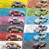 Pull Back Toy Car Children Tin Car Toy Mini Pocket 12 Racing Vehicle Toys Metal Friction Power Toys