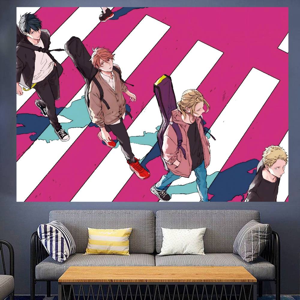 Given Manga Vai Receber Anime Birthday Party Decor Decorative Banner Photography Backdrop country party