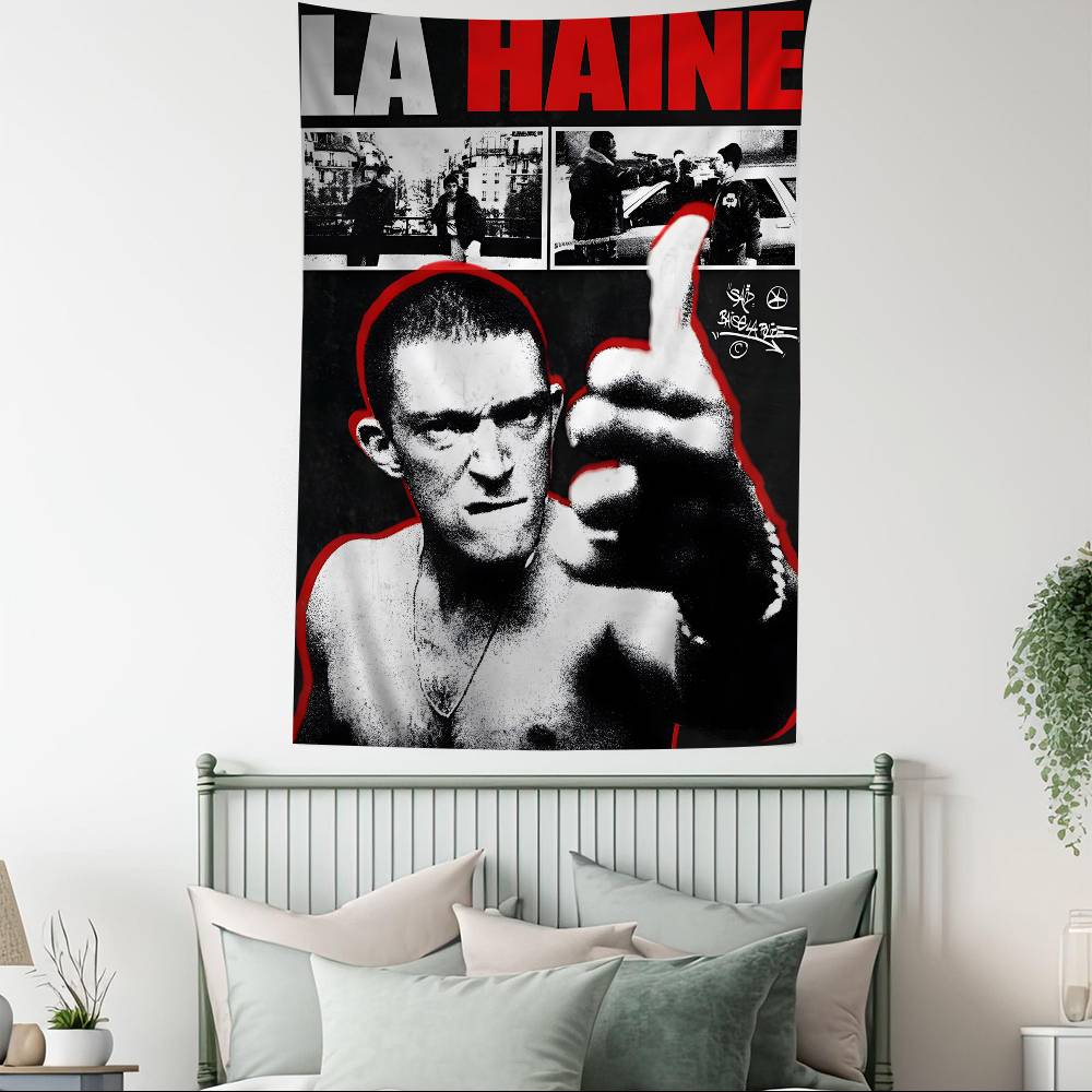 La Haine 1995 Filme Buntes Wandbehang Wandteppiche Bohemian Wandteppiche Mandala Wandbehang Tücher