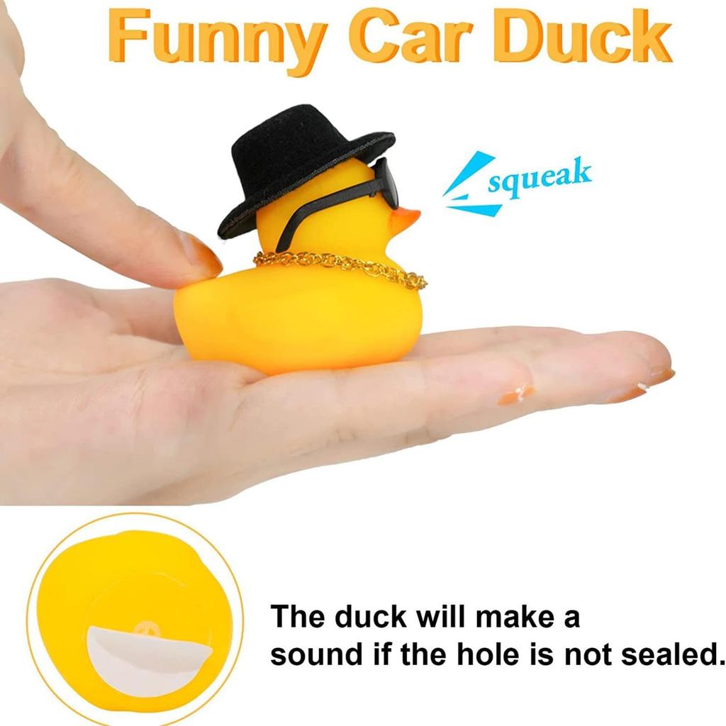 Duck Car Captain, Bath Toy, Bathtub Toy, Floating Toy Animals, Ducks, Heads and Car