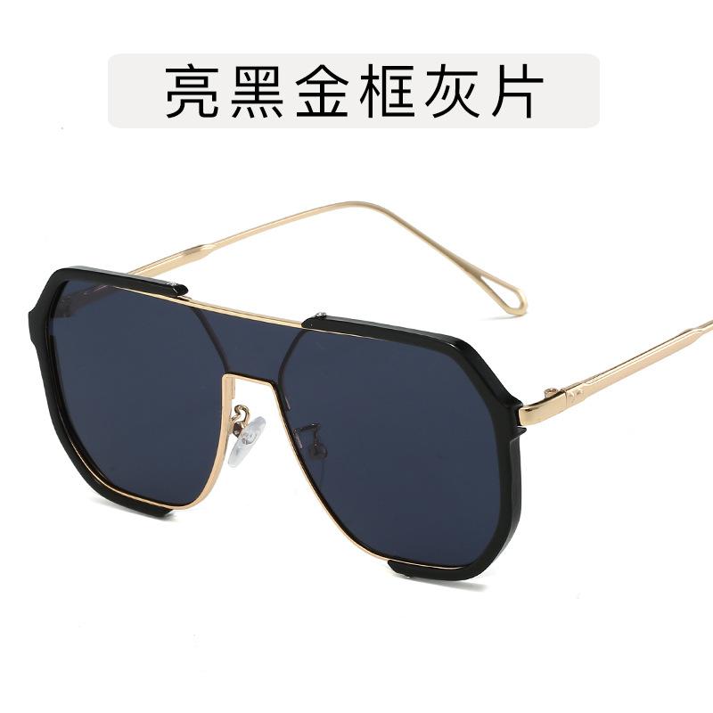 Korean Style Sunglasses for Men Polygon Shape UV400 Protection Sun Glasses Women Driving Travelling Sunglasses Men