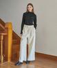 Mualeumoa String Corduroy Pants-Ivory