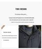 Men's 2025 Hooded Lightweight Warm Down Jacket: Thick, Casual, Anti-Cold Winter Coat