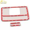 GS3 Stainless Steel Center Console Storage Box Decoration Stickers