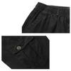 Men Cargo Pants Solid Color Loose Multi Pockets Soft Breathable Mid Waist Straight Casual Streetwear Casual Daily Long Trousers
