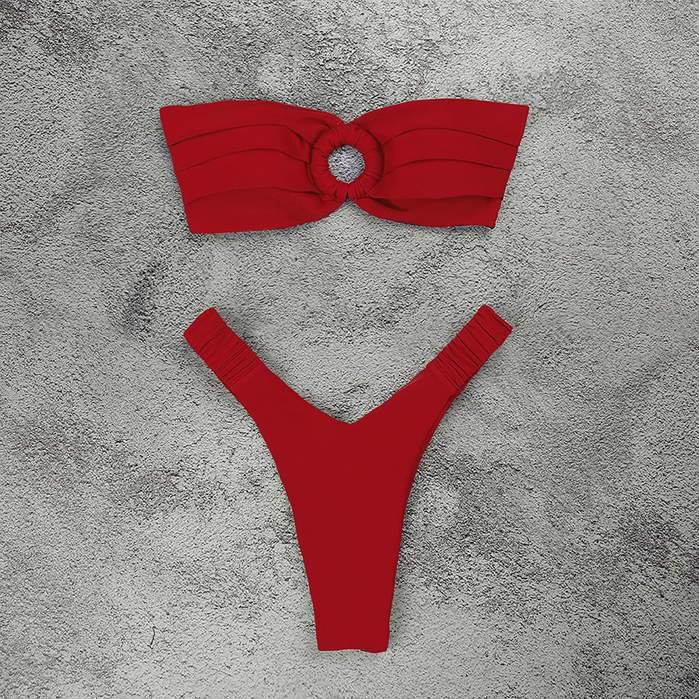 Micro Bikini Push Up Women Swimsuits 2025 Sexy Female Swimwear Brazilian Bikini Set Thong Biquini Swimming Suits Beachwear