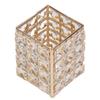 Makeup Brush Holder European Style Make Up Storage Cup for Bathroom Home Bedroom OfficeGold