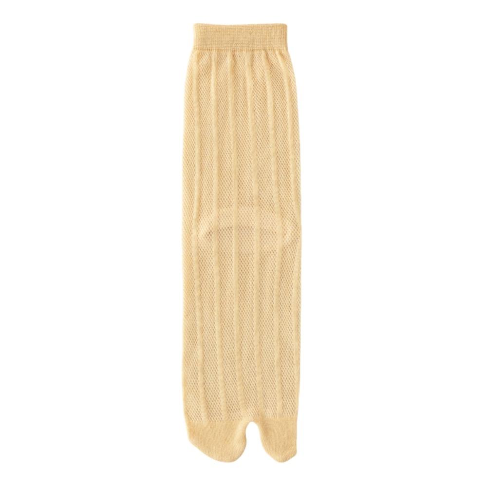 Sweet Two Toe Socks Simple Summer Thin Socks Solid Color Split Toe Tube Socks  Daily