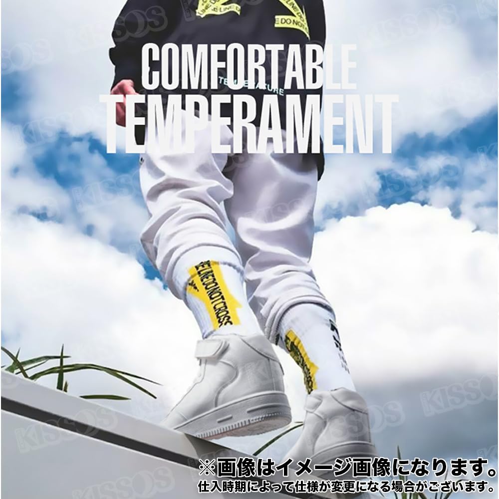 KISSOS Men's High-Top Platform Sneakers for Dance, Sports, Casual, Leisure, and Streetwear (White, Japanese Shoe Size, Adult, Numeric, 26.0 Cm)