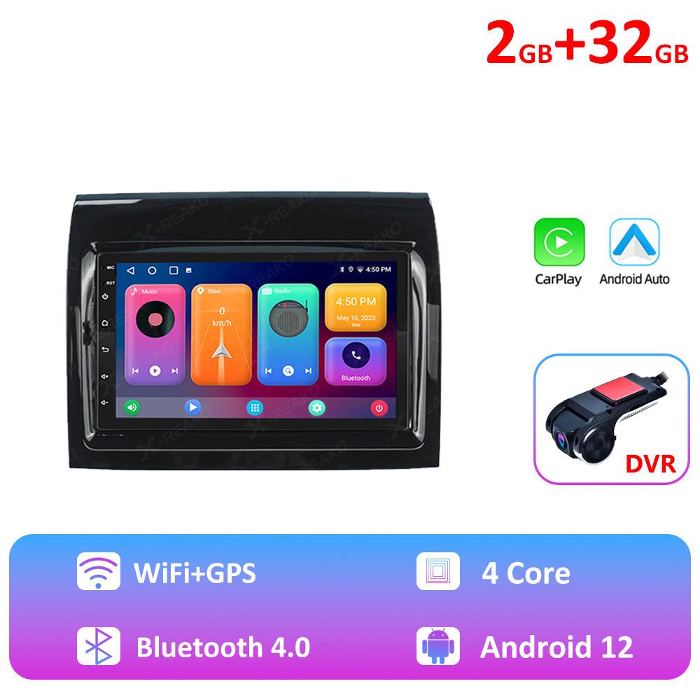 

REAKOSOUND 2Din Мультимедіа для Fiat Ducato 2007-2015 Citroen Jumper Peugeot 2011-2015 Автомагнітола Android Stereo Carplay Авторадіо DVR