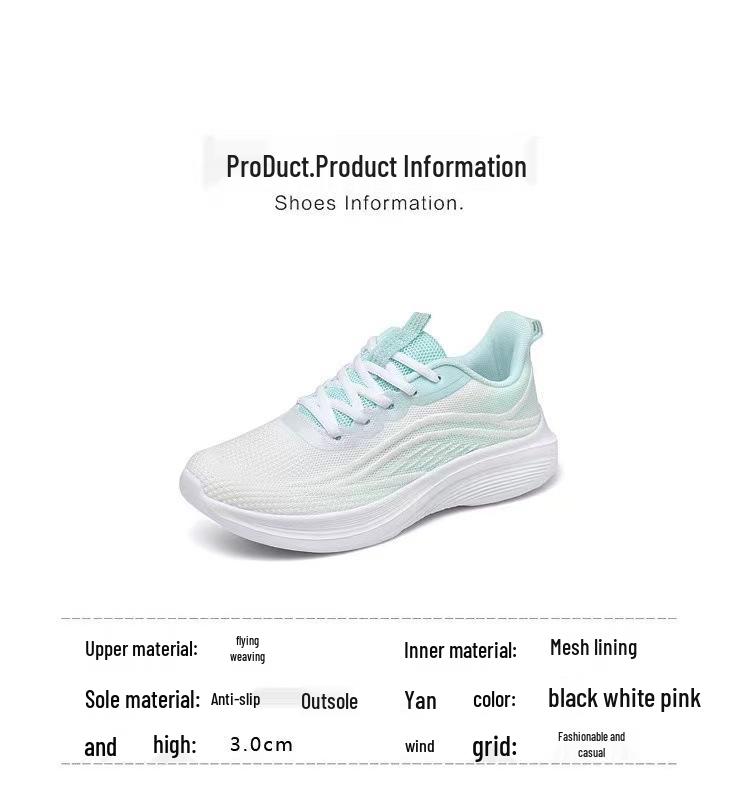 Breathable Mesh Lightweight Running Sneakers