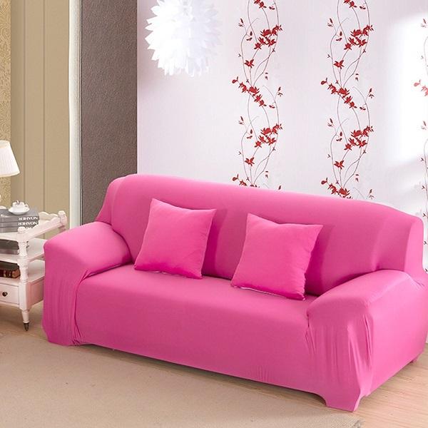 Stretch Sofa Cover Big Elasticity 100 %Polyester Spandex Couch Cover 1 /2 /3 Seater Elastic Sofa Cover Solid Sofa Covers