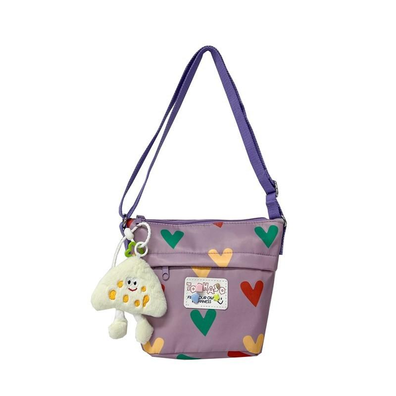 Printed Water Love Bucket Bag With Scratchresistant Material Bag Messenger