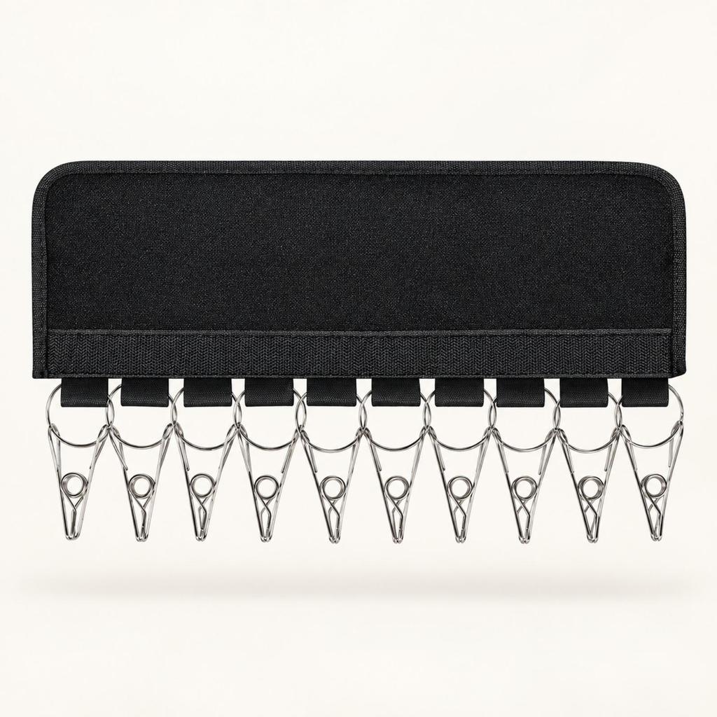 Small-Item Hanging Organizer Space-Saving Metal Hat Hanger Slim-Profile