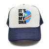 Democratic Congo Flag Trucker Hat Adjustable Mesh Baseball Cap Patriotic Congo Casual Sun Hats for Unisex Women