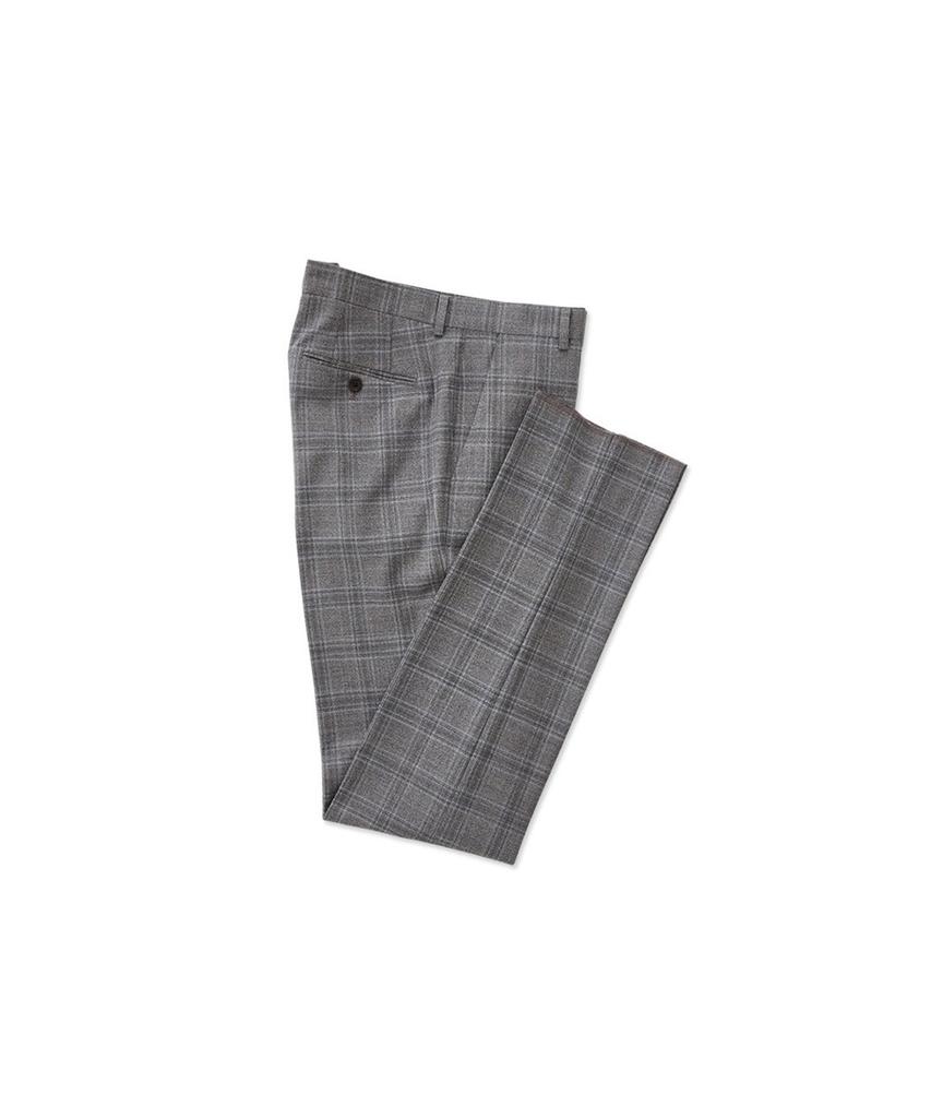 STCO Wool 60 Comfort Formal Pants_Grey (Classic Fit)_Sslua53Ccg