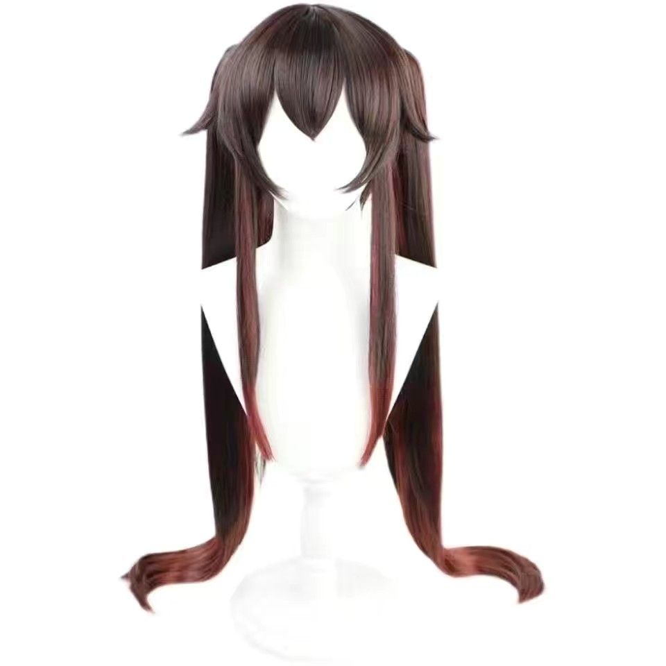 Shenron, Guardian Demon, Huto, Double-color, Double-bun Style Cosplay Wig