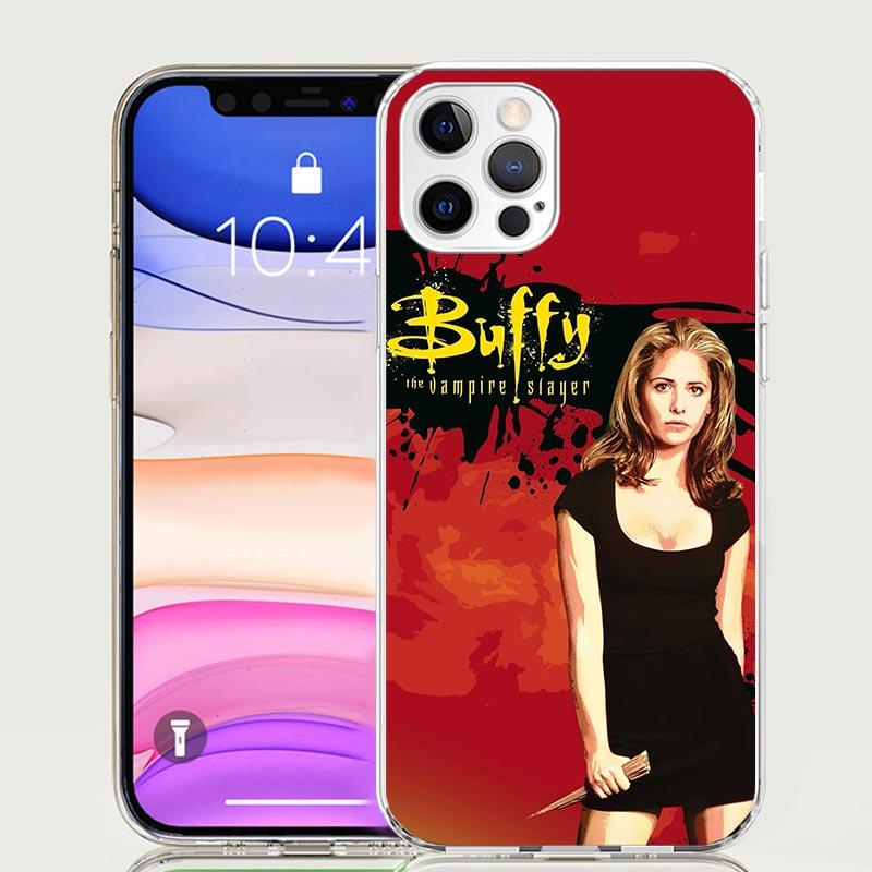 Buffy the Vampire Slayer Phone Case For iPhone 17 Air 16 15 Plus 11 14 Pro Max 13 Mini 12 7 8 + SE Pattern Art Customized Cover