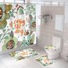 Bathroom Shower Shower Curtain Set No Punch Bathroom Window Curtain Door Curtain Partition Curtains