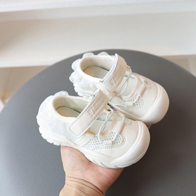 Girls Korean Style Sweet Sports Shoes Children's Lightweight Sandals Girls Lace Mary Jane Shoes