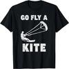 Ga Vliegeren Coole Kiteboarden Kitesurfen T-shirt