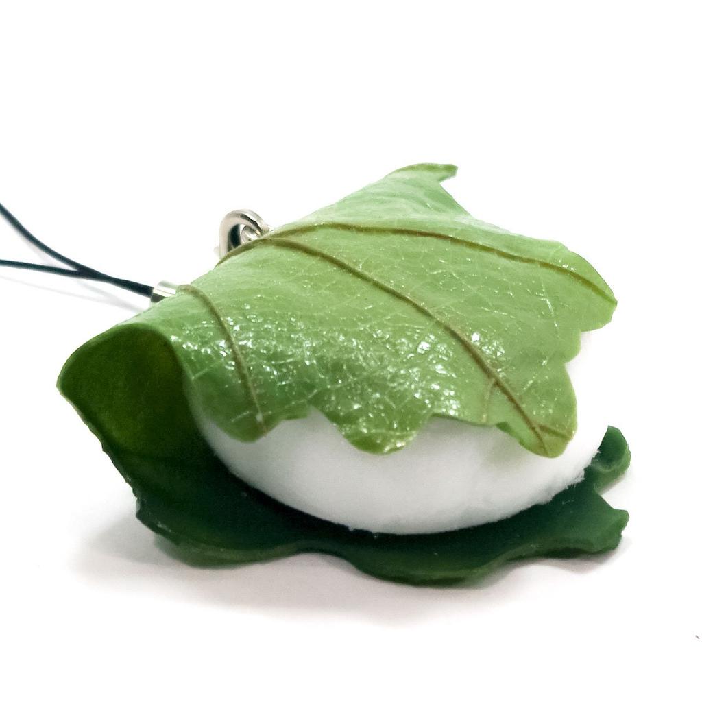Food Replica Strap Kashiwamochi Leaf That Looks Like You Could Eat It 108OS - (oak Mochi)