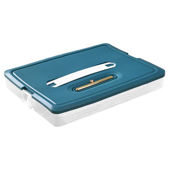 

Сохраняет свежесть, длительный срок службы, полезный антипригарный контейнер для хранения холодильника, герметичная коробка для пищевых пельменей, контейнер для замороженных пельменей Single Layer