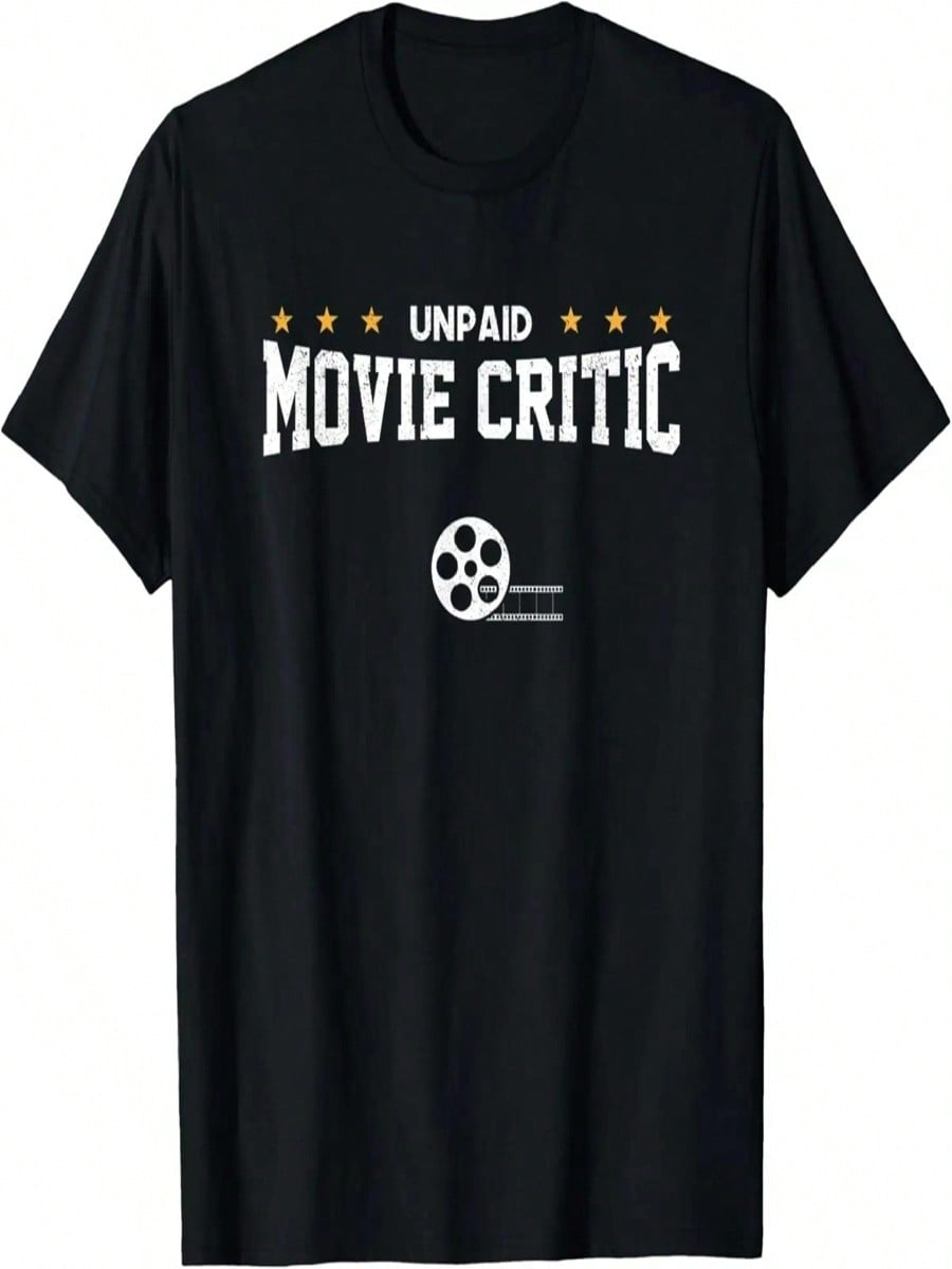 Unpaid Movie Critic, Funny Film Movie Lovers T-Shirt S разноцветный
