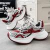 Spring and Autumn New Men's Mesh Breathable Platform Daddy Shoes Student Trend Sports Shoes Teen Casual Men's Shoes