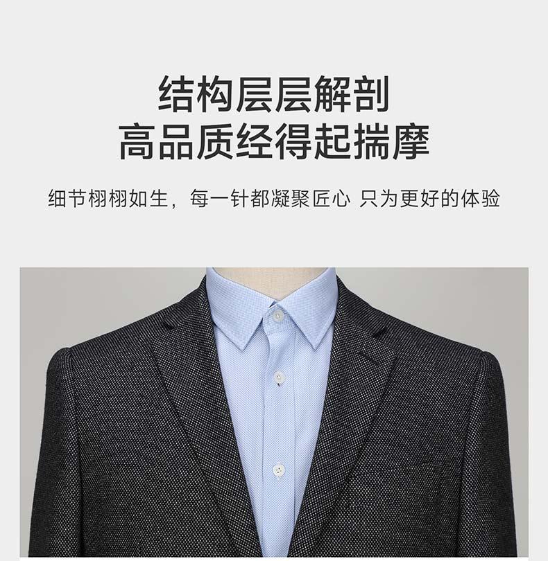 Langdeng Spring Suit Junior Business Dress Qianniao Grid Single Western Coat Top