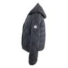 MONCLER 24-year-old ARVOUIN nylon quilted hooded down jacket Jacket 0 blackUsed
