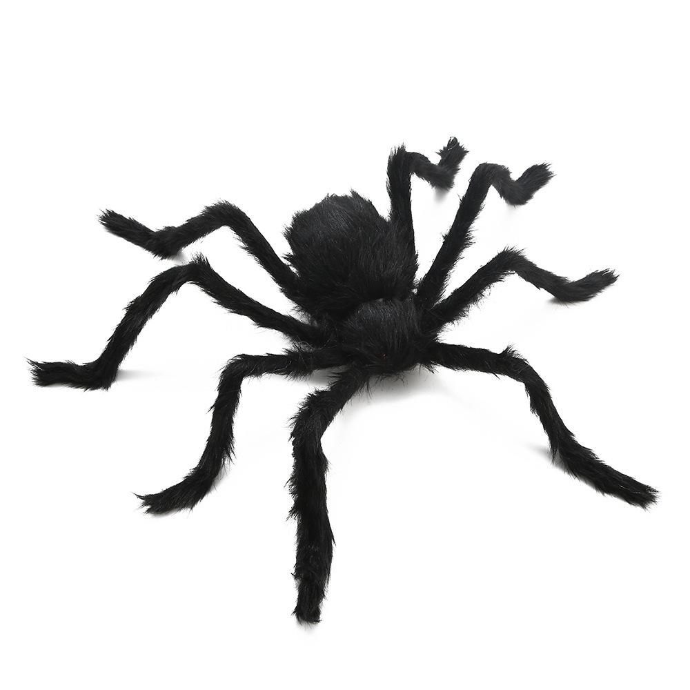 

50см Хэллоуин Паук Реквизит Украшение Хэллоуин симуляция Паук Черный Электрический подъем Голосовое управление украшение паук