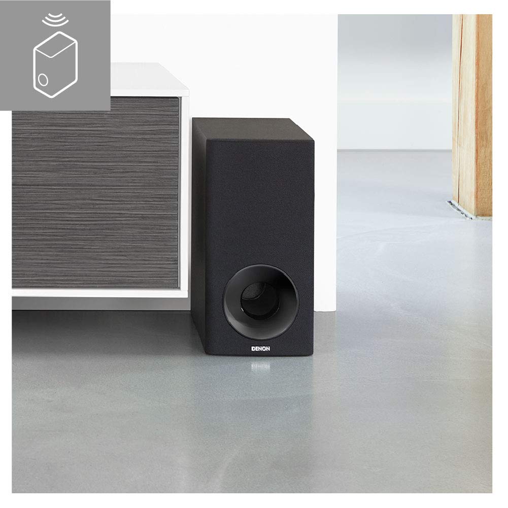 Denon Soundbar DHT-S316 ARC/Bluetooth-kompatibel/Kabelloser Subwoofer Schwarz Denon DHT-S316K