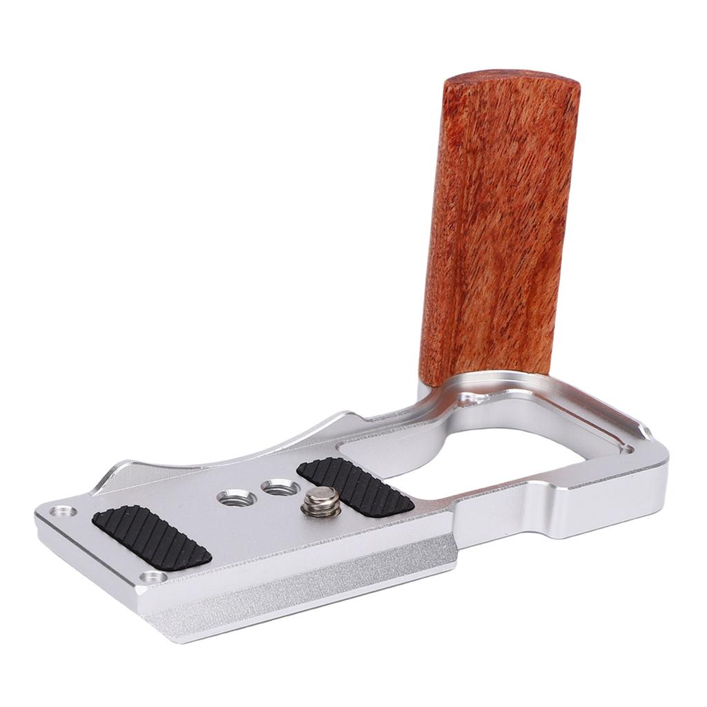 Handgrip L Shape Bracket Handle Fit for R50V Camera with Built in Quick Release Plate Hand Grip Holder Anti Slip Pads Design