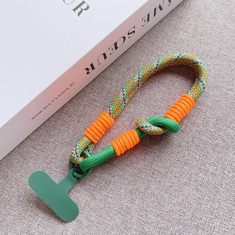 Cute Mobile Phone Lanyard Hanging Decoration Can Be Carried Twist Rope Anti-Loss Pendant  Strong Wrist Short Straps Band