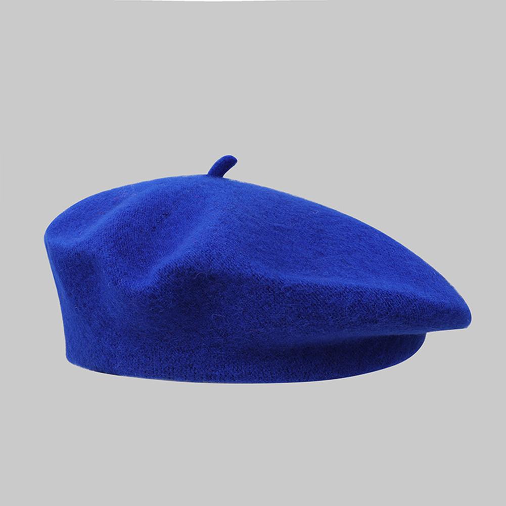 Retro Casual Solid Color Beret Fashionable Versatile Multi-colored Autumn Winter Comfortable Breathable Beret for Women