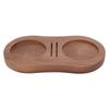 Universal Fit Wooden Tamper Stand Compatible Coffee Tamping Station  Home Barista