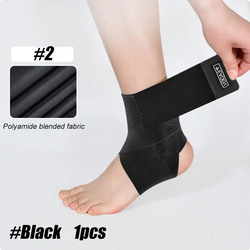 

Xqqmxx 1Pcs Ultrathin Good-Elastic Ankle Wraps Customizable Ankle Brace Care Ideal For Running Football Basketball Tennis Sprains M